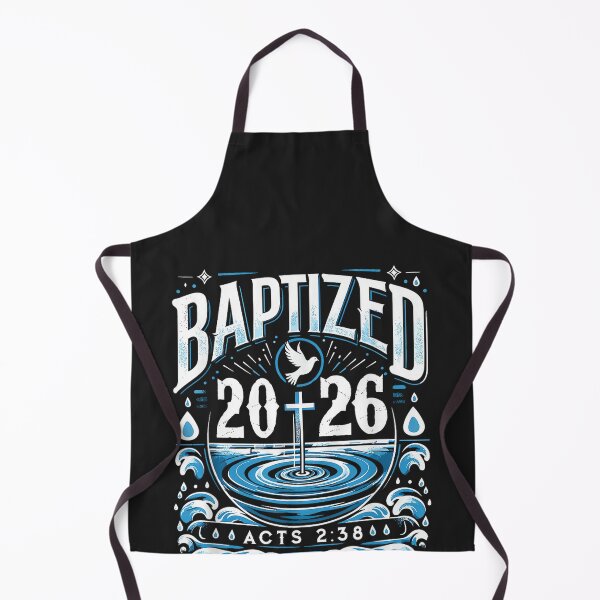 Item preview, Baptized in 2026 Shirt Bible Verse for Christian Baptism designed and sold by CriseldaBruning.