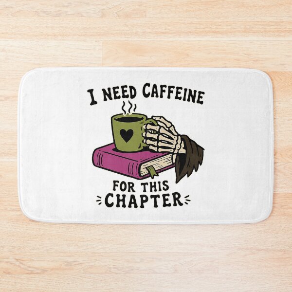 Item preview, I Need Caffeine for This Chapter designed and sold by LuloCreative.