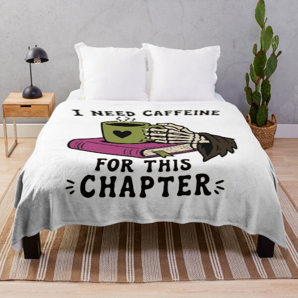 Item preview, I Need Caffeine for This Chapter designed and sold by LuloCreative.