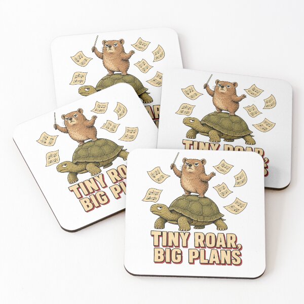 Item preview, Tiny Roar Big Plans Turtle designed and sold by Sandydesign.