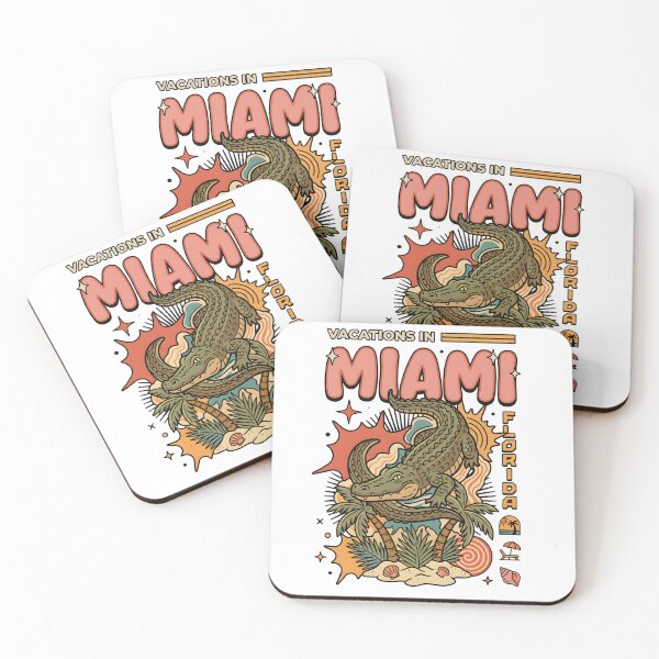 Item preview, Vacations in Miami Florida Alligator Design designed and sold by castillomiami.