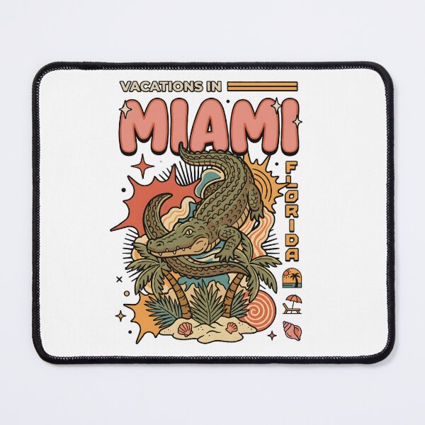 Item preview, Vacations in Miami Florida Alligator Design designed and sold by castillomiami.