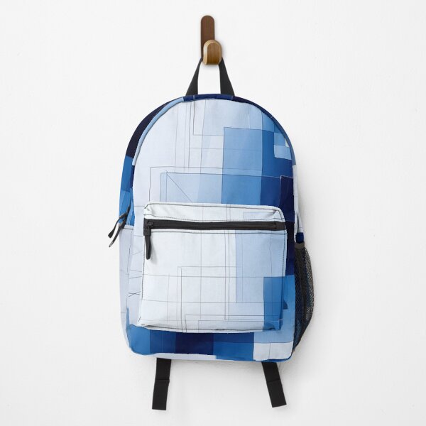 Item preview, Minimalist Blue Geometric Abstract | Contemporary Digital Artwork designed and sold by semenol.
