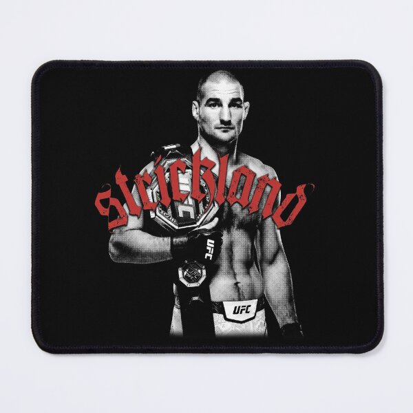 Item preview, Sean-Strickland UFC Red Gothic Text Graphic designed and sold by GerdaGusikow.