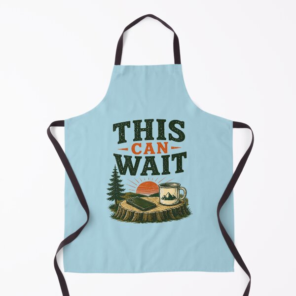Item preview, This Can Wait Funny Camping Hiking Nature Lovers designed and sold by Colorful Designs.