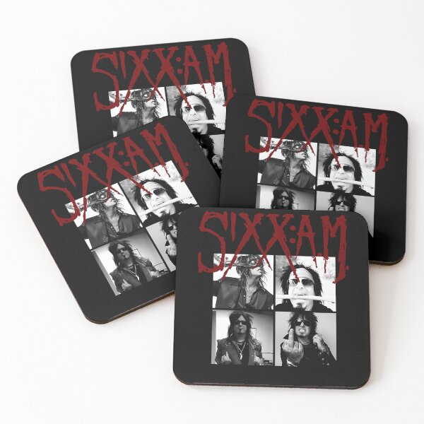 Item preview, Nikki Sixx Black And White Photo Grid designed and sold by ODELUNITY.