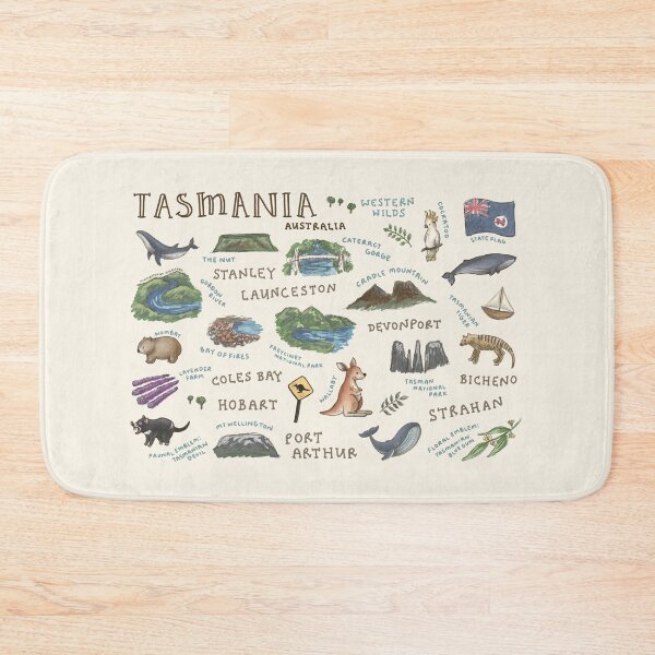 Item preview, Tasmania Landmarks designed and sold by Those Pencil Shavings.