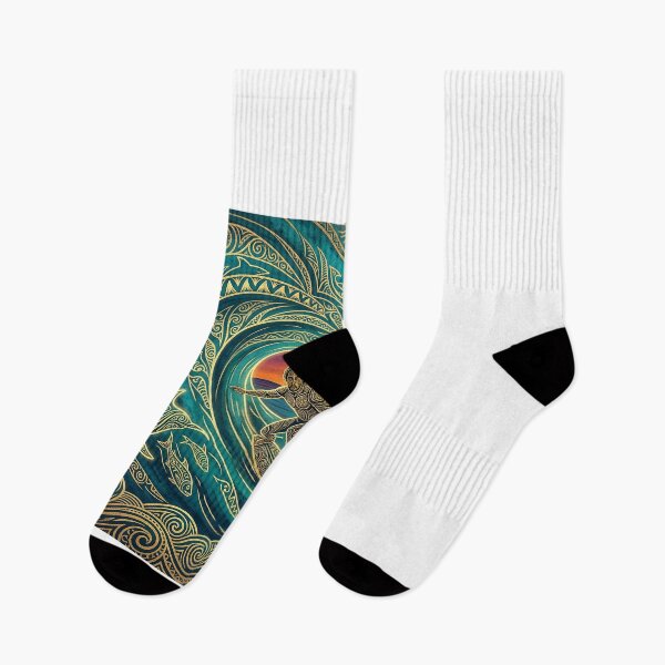 Item preview, Surf Session with a Dolphin designed and sold by Hawaii26.