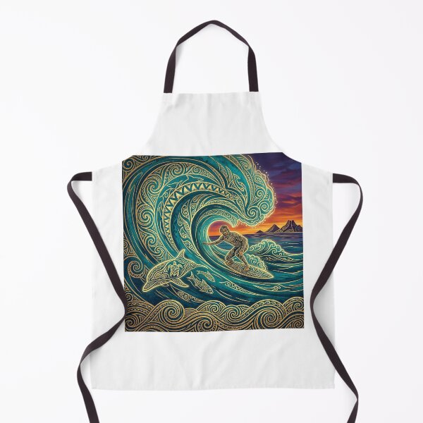 Item preview, Surf Session with a Dolphin designed and sold by Hawaii26.