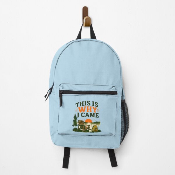 Item preview, This Is Why I Came Lake Camping Nature View designed and sold by Colorful Designs.