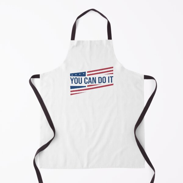 Item preview, You Can Do It American Flag Patriotic Motivational Quote Graphic designed and sold by KiwiRider.
