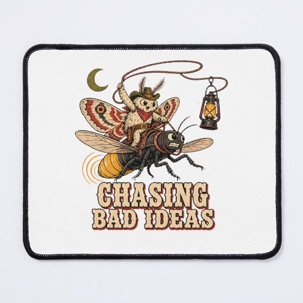 Item preview, Chasing Bad Ideas Cowboy Moth designed and sold by Sandydesign.