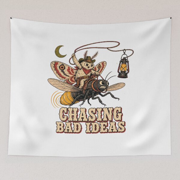 Item preview, Chasing Bad Ideas Cowboy Moth designed and sold by Sandydesign.