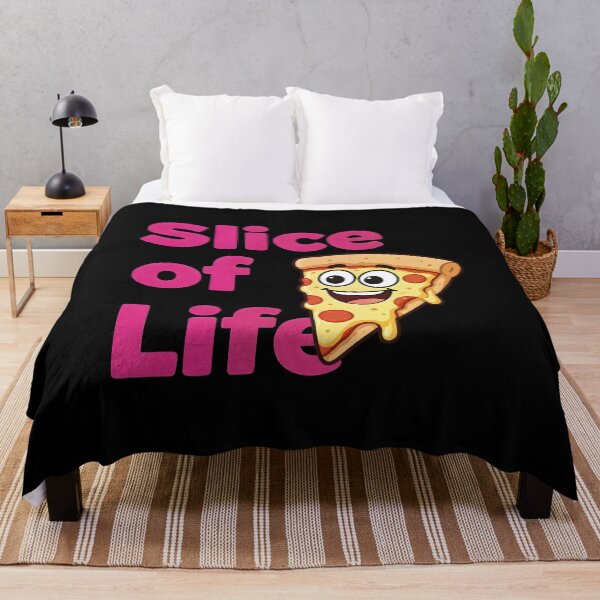 Item preview, Slice of Life Pizza T-Shirt: Fun and Cheesy Design designed and sold by FestivityFinds.