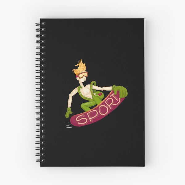 Item preview, Snowboarder Cute Vibrant Winter Sport Athlete Action Art designed and sold by EGer944.