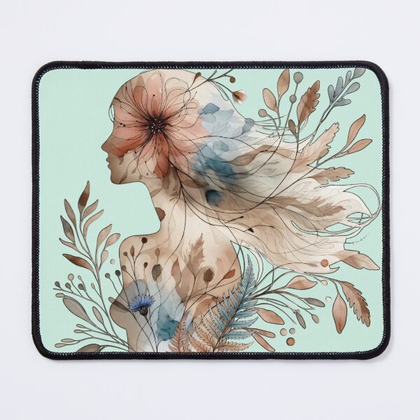 Item preview, Modern Abstract Boho Woman designed and sold by Eclectic Monkey.