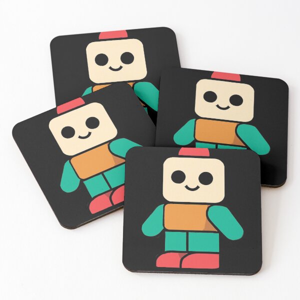 Item preview, Cute Block Characters Collection designed and sold by DailyTrendFinds.