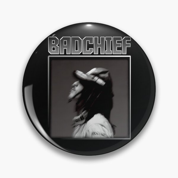 Item preview, Badchief Monochrome Profile Portrait designed and sold by ODELUNITY.