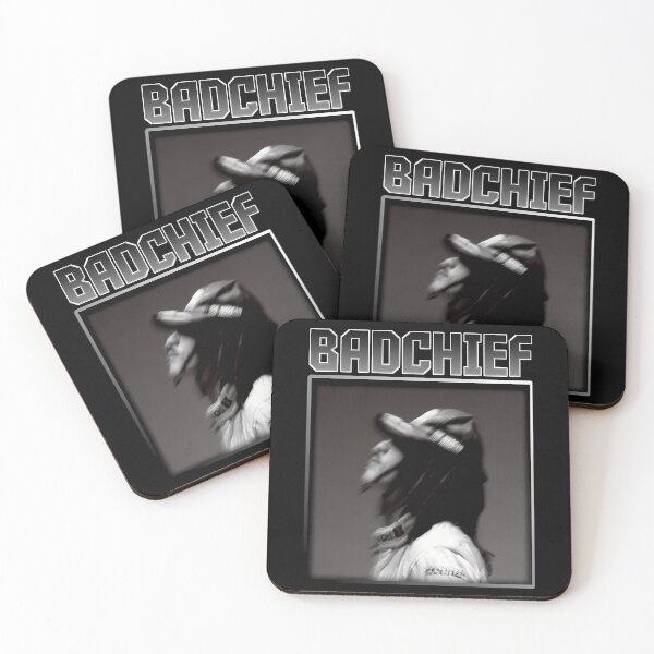 Item preview, Badchief Monochrome Profile Portrait designed and sold by ODELUNITY.