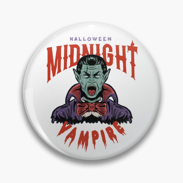 Item preview, Midnight Vampire Dracula - Retro Gothic Halloween Horror designed and sold by Catzelle.