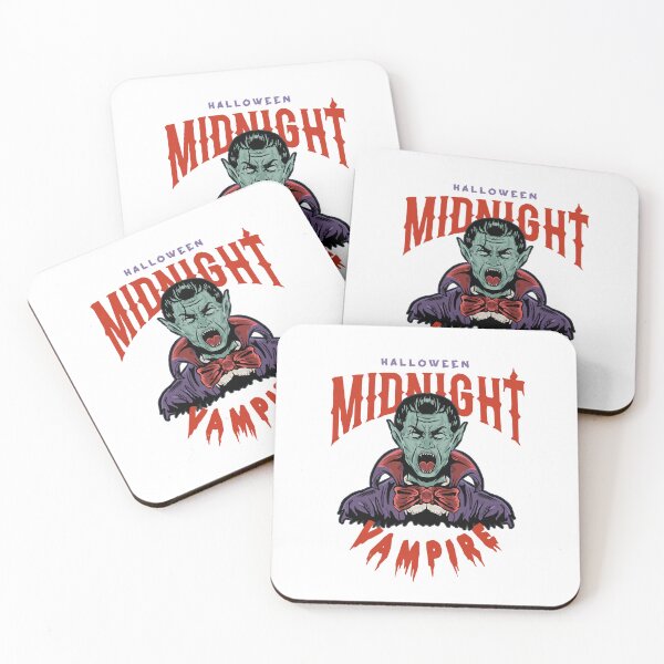 Item preview, Midnight Vampire Dracula - Retro Gothic Halloween Horror designed and sold by Catzelle.