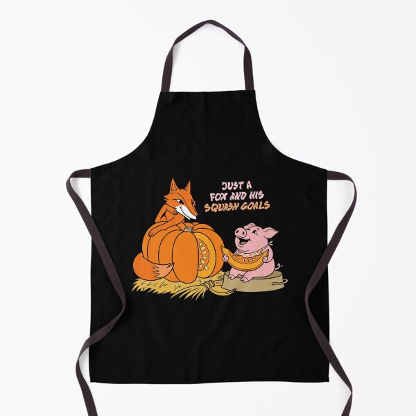 Item preview, Just a Fox and His Squash Goals - Funny Autumn Pun designed and sold by PhynerDesigns.