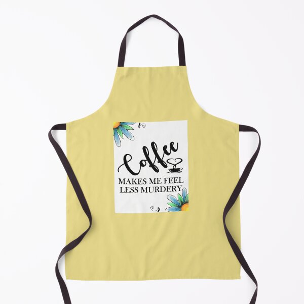 Item preview, Coffee Makes Me Feel Less Murdery designed and sold by Seamoon0902.
