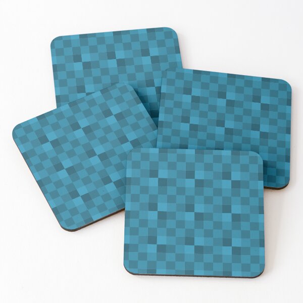 Item preview, Blue Geometric Checkerboard Pattern designed and sold by NNhu.