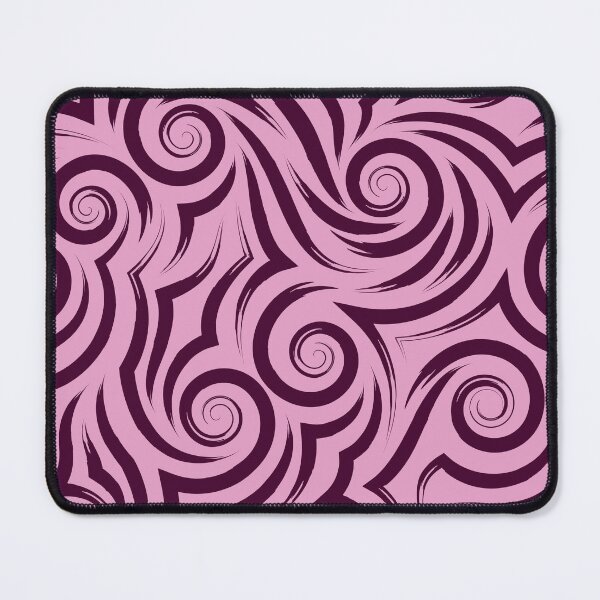 Item preview, Dusty Mauve Pink Swirl Wave Pattern designed and sold by Jyoti Digital Artist.