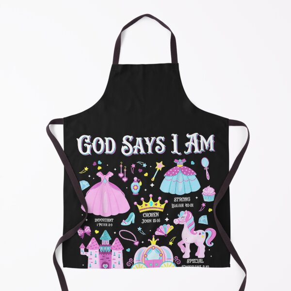 Item preview, God Says I Am Princess Christian Cute Bible Readers Girl designed and sold by CriseldaBruning.