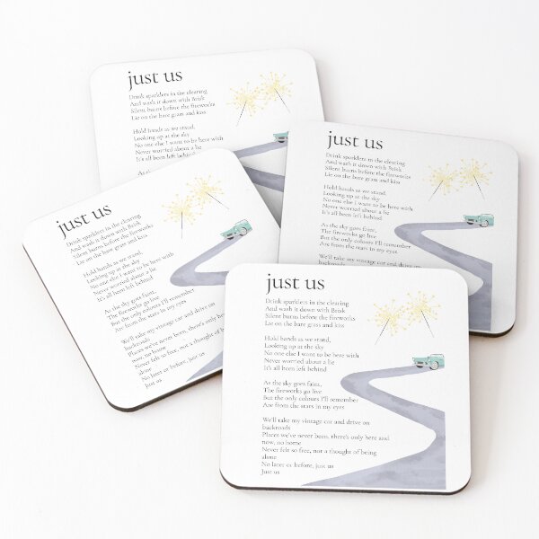 Item preview, "just us" Original Poem designed and sold by rorygilxx.