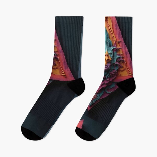 Item preview, A geometric mystery with bright, vibrant colors designed and sold by Mianku | Für das Leben.