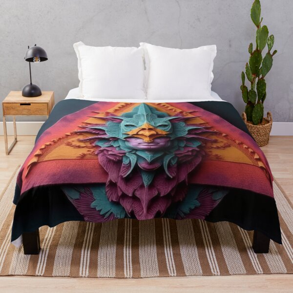 Item preview, A geometric mystery with bright, vibrant colors designed and sold by Mianku | Für das Leben.