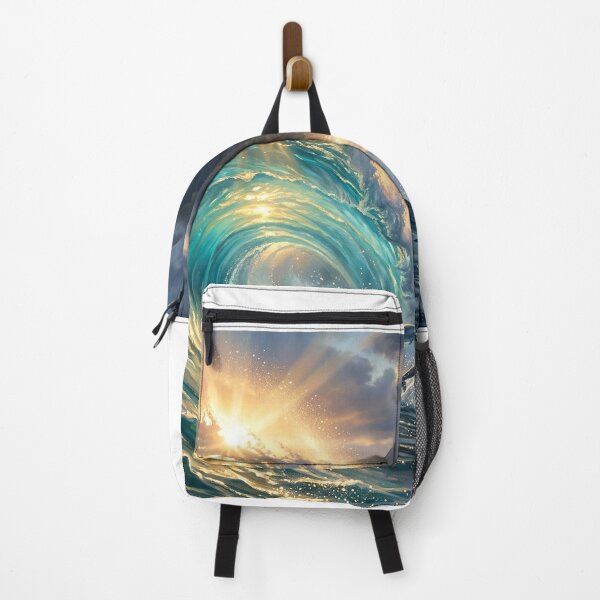 Item preview, Sunlit Awakening — Surf and Dolphins designed and sold by Hawaii26.