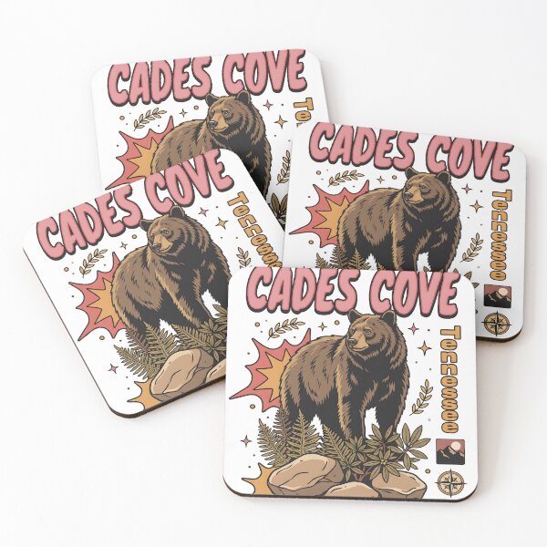 Item preview, Hiking in Cades Cove Tennessee Bear Design designed and sold by castillomiami.