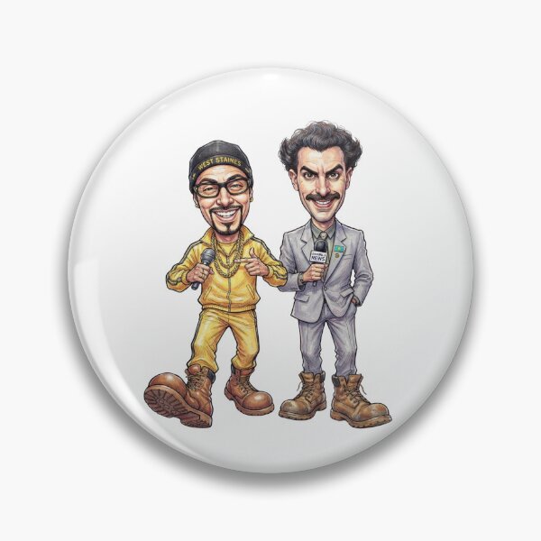 Item preview, Ali G and Borat designed and sold by Stinky Steve OG.