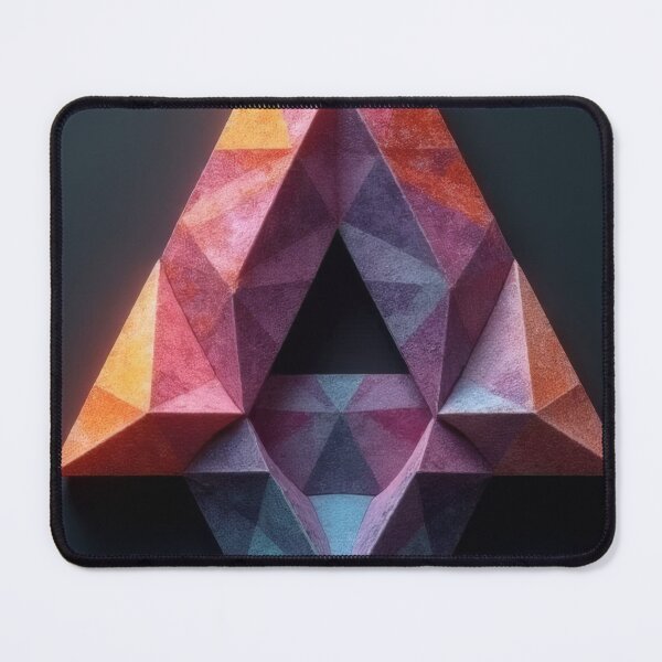 Item preview, Geometric symbol with warm and cool tones designed and sold by Mianku | Für das Leben.