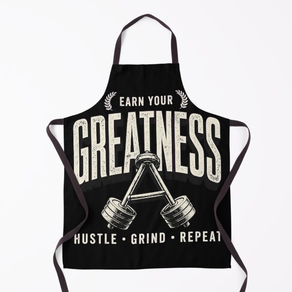 Item preview, Earn Your Greatness - Gym Motivational / Barbell Fitness Hustle Grind Repeat designed and sold by TeeMint5.