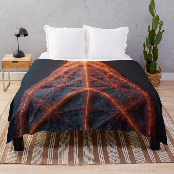 Item preview, Luminous geometric arrow against a dark background designed and sold by Mianku | Für das Leben.