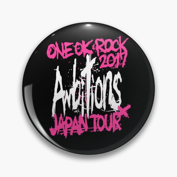 Item preview, Ambitions Japan Tour Pink White Typography designed and sold by Oppashosho.