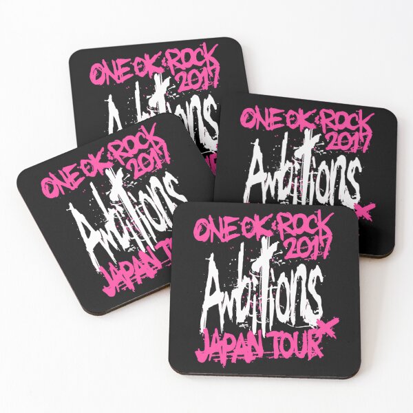 Item preview, Ambitions Japan Tour Pink White Typography designed and sold by Oppashosho.