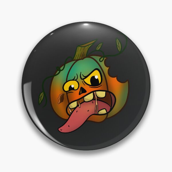 Item preview, Funny Zombie Halloween Pumpkin designed and sold by lucien marcel barrera.