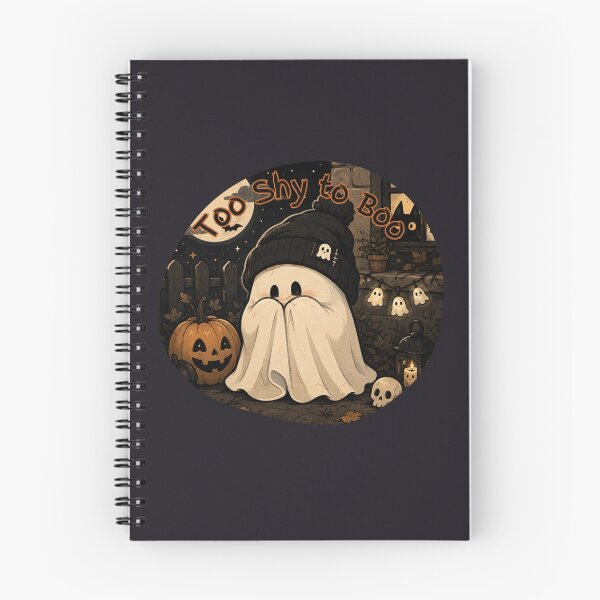Item preview, Too Shy To Boo Funny Introvert Cute Ghost designed and sold by NESTORY-Studio.