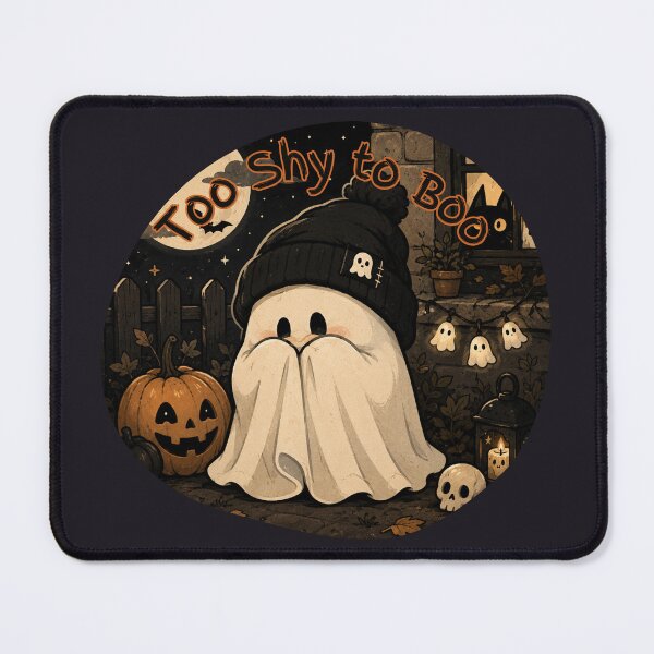 Item preview, Too Shy To Boo Funny Introvert Cute Ghost designed and sold by NESTORY-Studio.