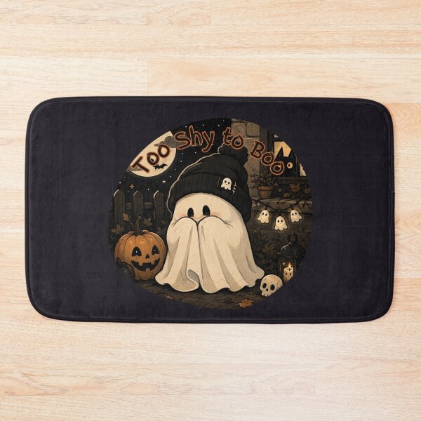 Item preview, Too Shy To Boo Funny Introvert Cute Ghost designed and sold by NESTORY-Studio.