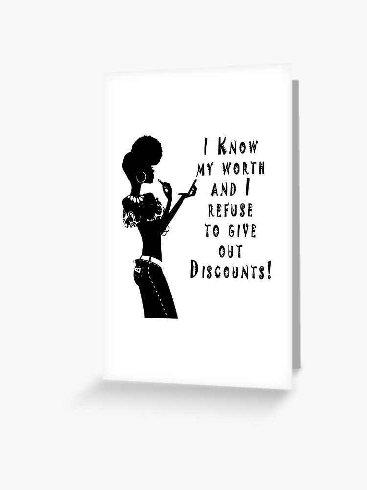 African American, Black Woman, Classy, Glamour, Nubian, Princess, Queen,  Diva | Greeting Card