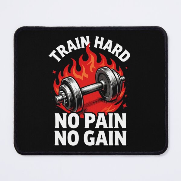 Item preview, Train Hard – Motivational Fitness T-Shirt with Weights designed and sold by FestivityFinds.