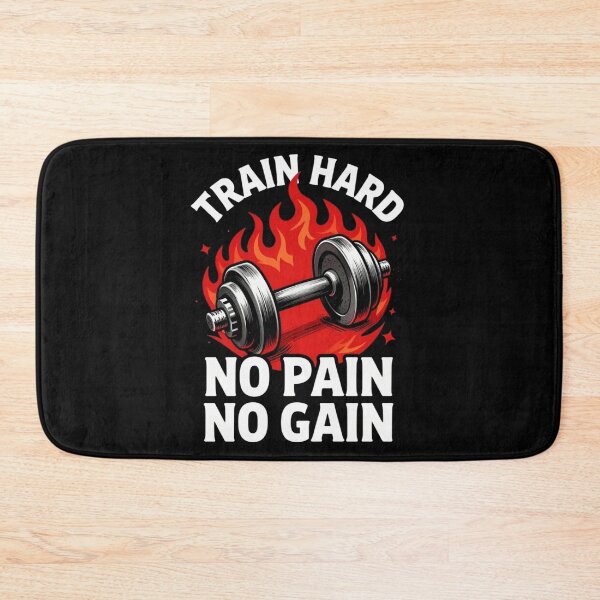 Item preview, Train Hard – Motivational Fitness T-Shirt with Weights designed and sold by FestivityFinds.