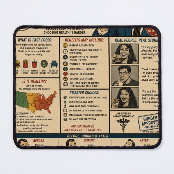 Item preview, fast food designed and sold by CrossyInk.