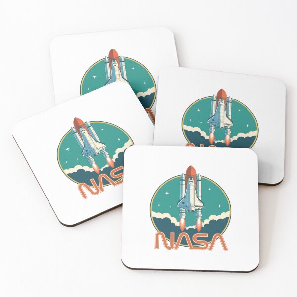 Artikelvorschau, NASA Retro Vintage Weltraumlogo entworfen und verkauft von roseberrybetty.